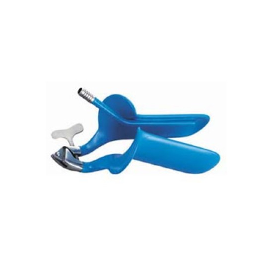 Collin speculum with smoke tube