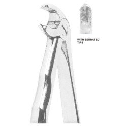 Extracting Forceps With Anatomically Shaped Handle