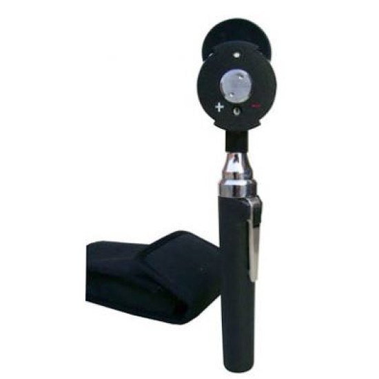    Ophthalmoscope black mini handle