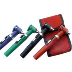 Otoscope Fiber optic plastic handle 