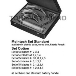 Laryngoscopes Mcintosh Set Standard