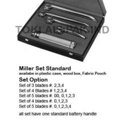 Laryngoscopes Miller Set Standard