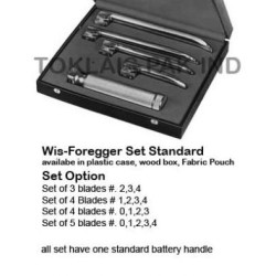 Laryngoscopes Wis Foregger Set Standard