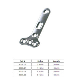 Small T Plate 3 hole head